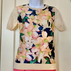 Silk panel top